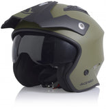 ACERBIS - CAPACETE JET ARIA 2206 CINZA MEL.