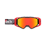 ACERBIS VITRION MIRROR GAFAS DE MOTOCROSS NEGRO ROJO ||