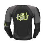 ACERBIS - SOFTSHELL TRACK JACKET NERO/GRIGIO