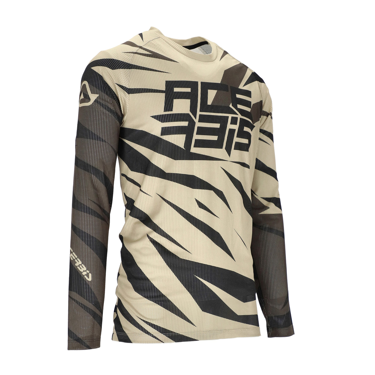ACERBIS MX J-WINDY FOUR VENTED CAMISETA BEIS NEGRO