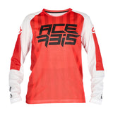 ACERBIS MX J-WINDY FIVE NINOS VENTED CAMISETA ROJO BLANCO