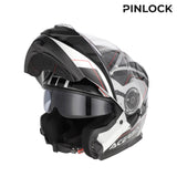 ACERBIS HELMET SEREL 2206 BLACK SILVER 