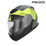 ACERBIS - CAPACETE MODULAR SEREL 22.06 Preto/Vermelho