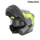 ACERBIS - CAPACETE MODULAR SEREL 22.06 Preto/Vermelho