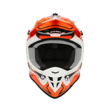 ACERBIS CASCO LINEAR 2206 NARANJA BLANCO