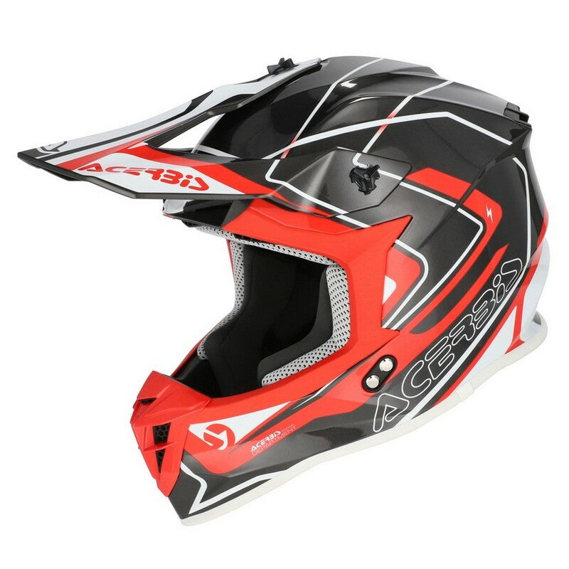 ACERBIS CASCO LINEAR 2206 GRIS ROJO