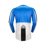 ACERBIS CAMISETA MX LINEAR LUGO AZUL BLANCO