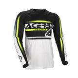 ACERBIS CAMISETA MX LINEAR LUGO NEGRO BLANCO