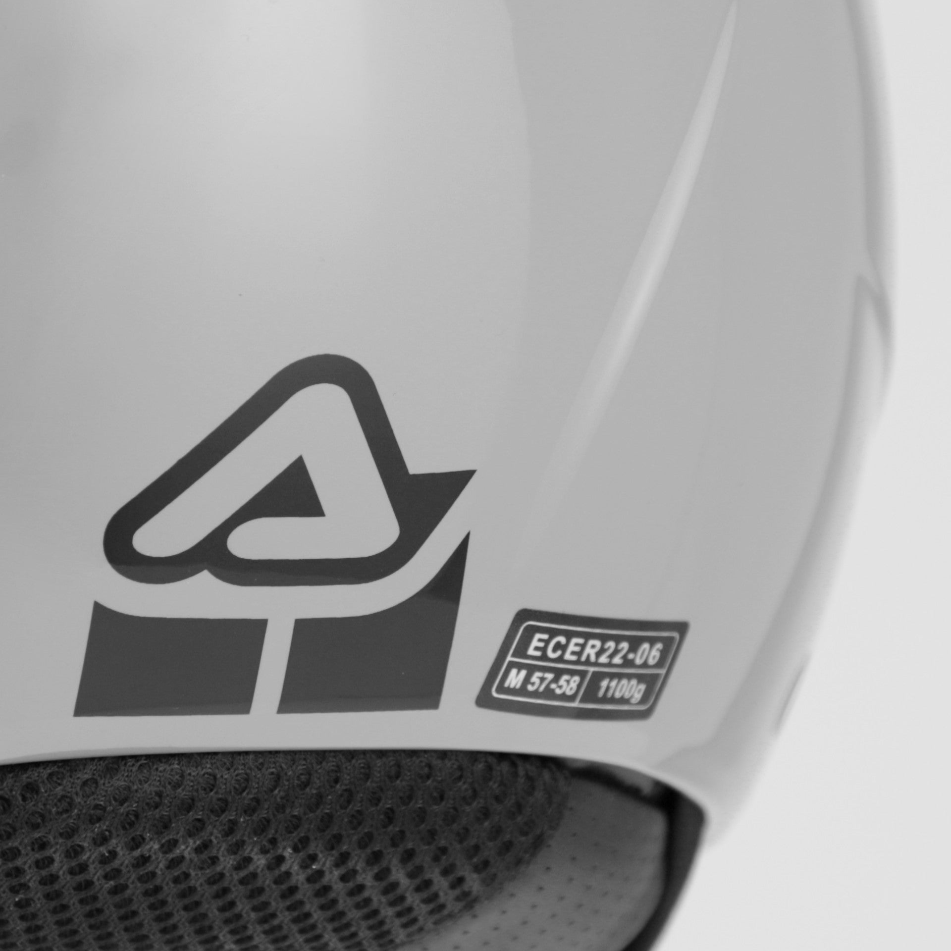 ACERBIS - CASCO JET BREZZA GRIS METAL - CASCO