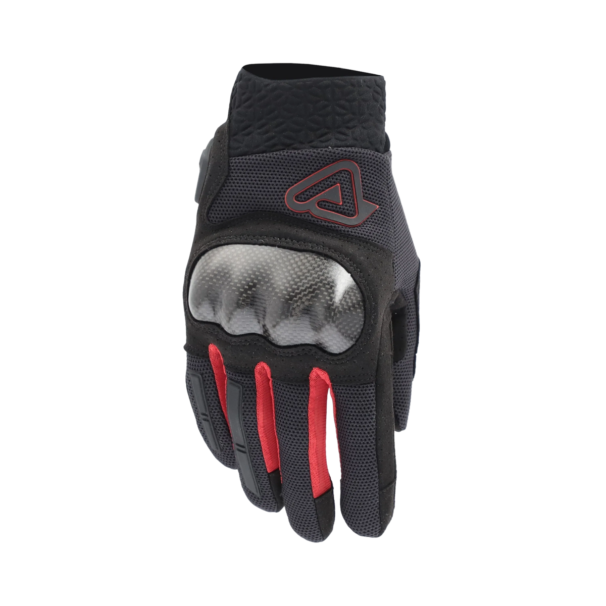 ACERBIS RAMSEY VENTED PRO GUANTES DE MOTO NEGRO ROJO