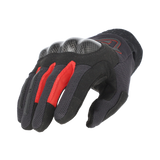 ACERBIS RAMSEY VENTED PRO GUANTES DE MOTO NEGRO ROJO