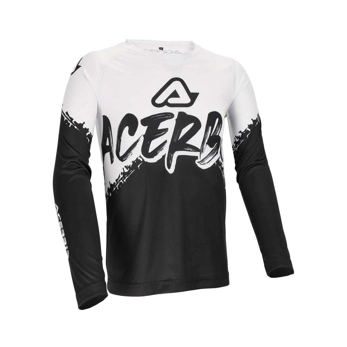 ACERBIS CAMISETA MX NIÑO LINEAL NEGRO BLANCO
