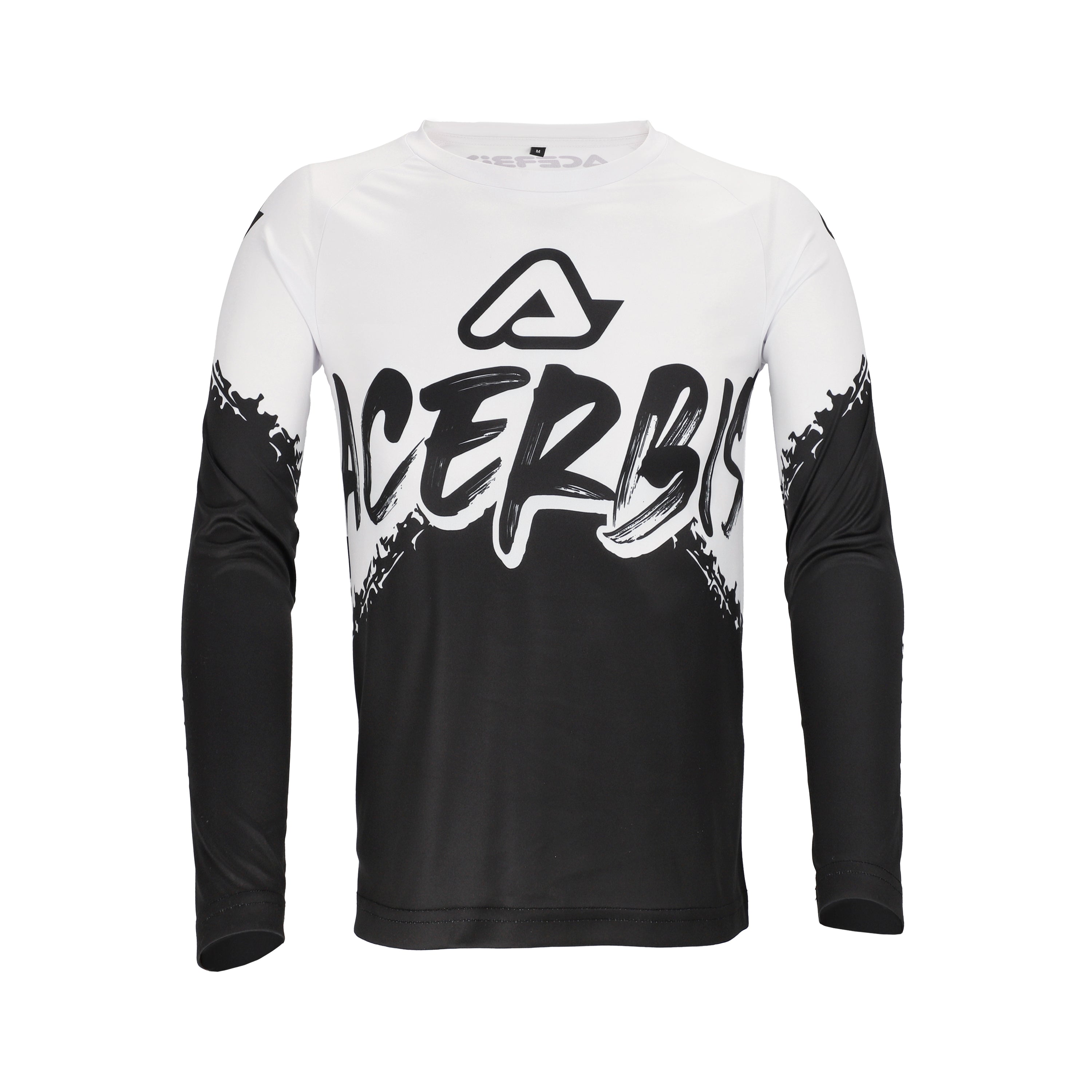 ACERBIS CAMISETA MX NIÑO LINEAL NEGRO BLANCO