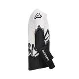 ACERBIS CAMISETA MX NIÑO LINEAL NEGRO BLANCO