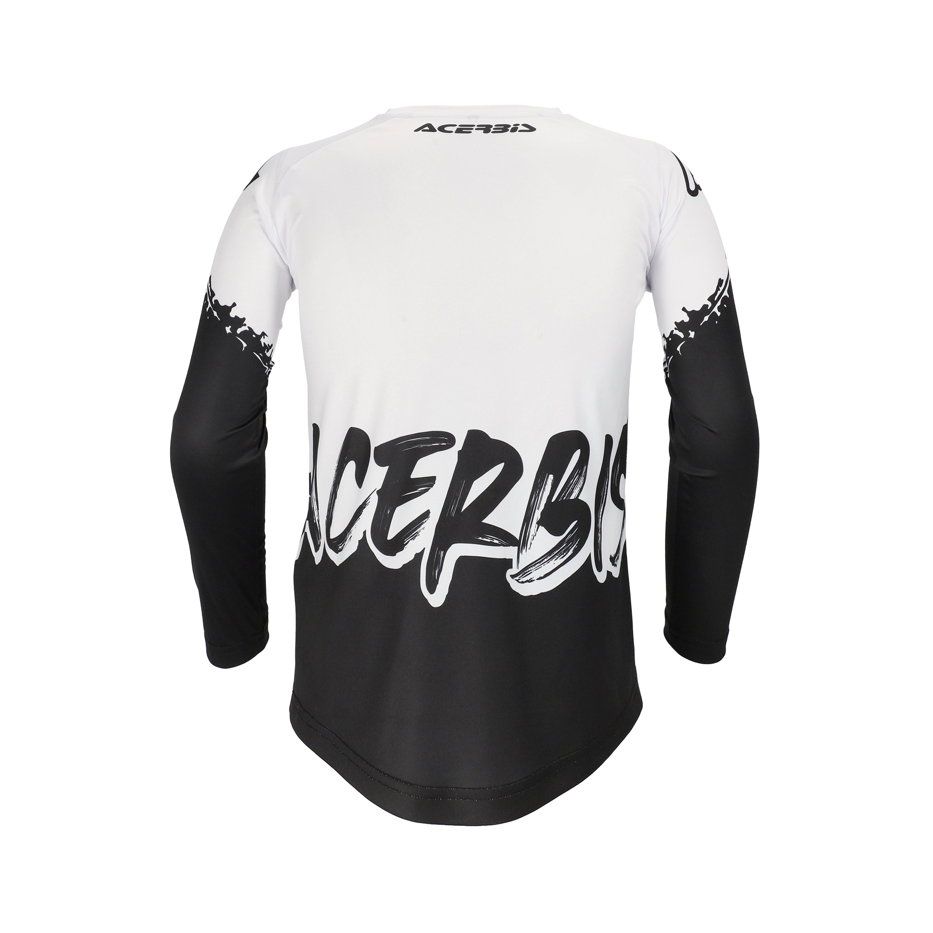 ACERBIS CAMISETA MX NIÑO LINEAL NEGRO BLANCO