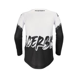ACERBIS CAMISETA MX NIÑO LINEAL NEGRO BLANCO