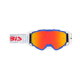 ACERBIS VITRION MIRROR GAFAS AZUL BLANCO  ||