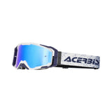 ACERBIS VITRION MIRROR GAFAS DE MOTOCROSS INDIEO AZUL BLANCO ||