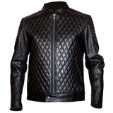 Blusão de cabedal preto SPYKE SUBURRA 