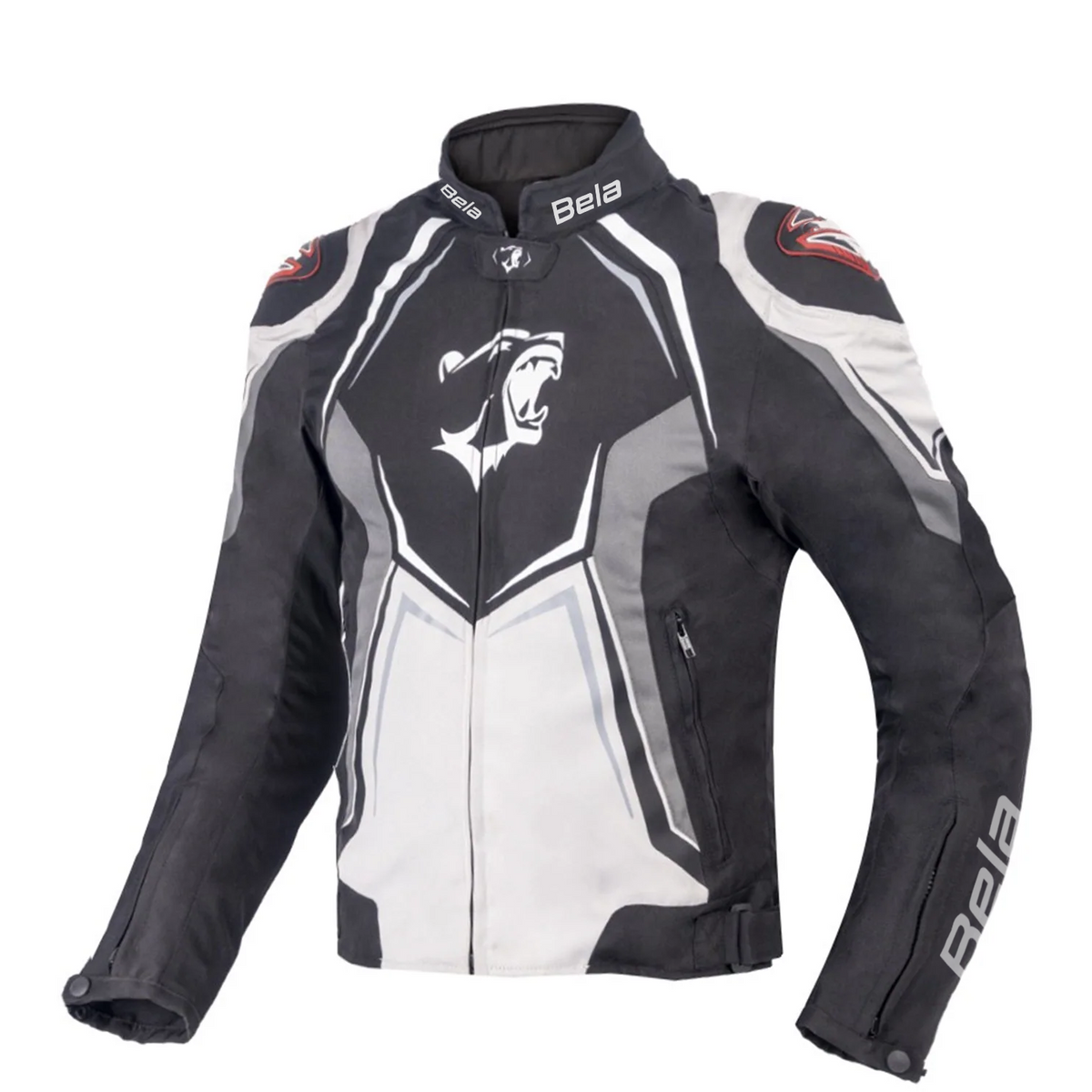 BELA - Chaser Textiljacke Schwarz/Eis/Dunkelgrau
