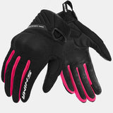 SHIMA SONIC LADY Mujer De Moto Guantes Cuero Negro Rosa (maximo moto)