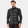 CAMICIA DA MOTOCICLISTA A QUADRI DA UOMO SHIMA RENEGADE 2.0 NERA