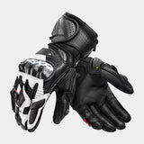 SHIMA RS-3 MAN DEPORTIVOS DE MOTOCICLETA GUANTES NEGRO BLANCO (MaximoMoto)