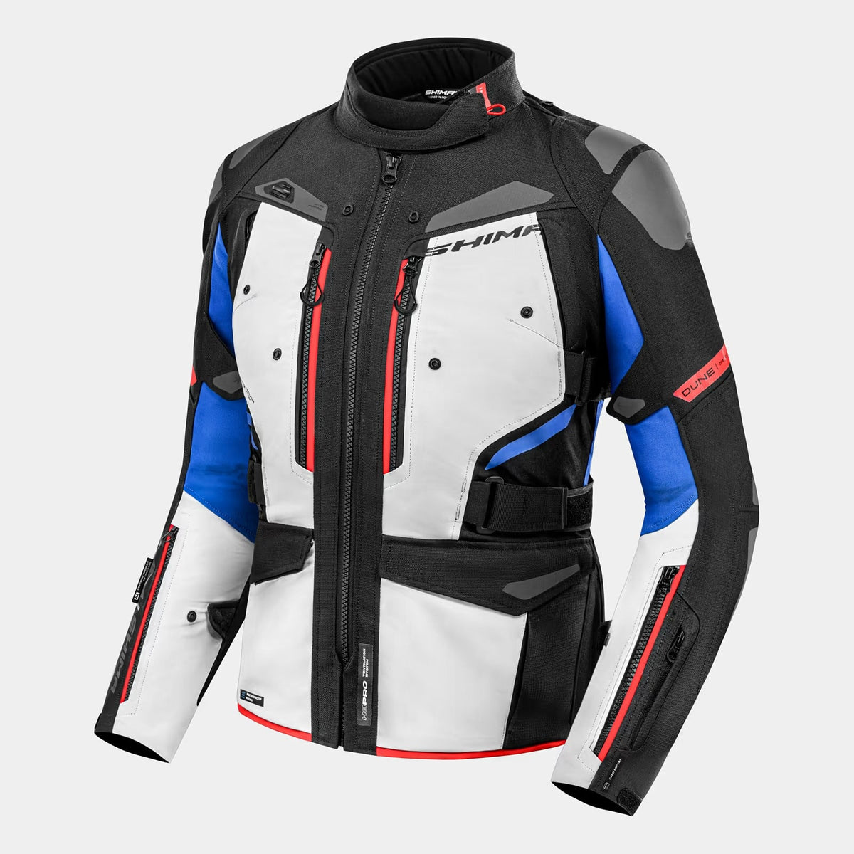 Shima DUNE LADY De Turismo Motos Chaqueta Textile Azul