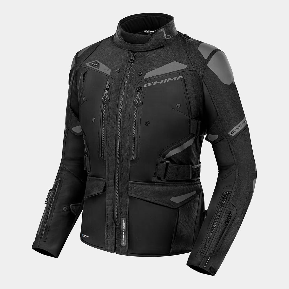 Shima DUNE LADY De Turismo Motos Chaqueta Textile Negro