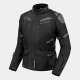 Shima DUNE LADY De Turismo Motos Chaqueta Textile Negro