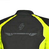 SHUA - Jaqueta Têxtil Immortal man Preto/Amarelo Fluor 