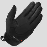 SHIMA SONIC LADY GUANTES DE MOTO CUERO NEGRO BLANCO