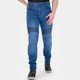 SHIMA ZENITH VAQUEROS DE MOTO HOMBRE AZUL