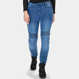 SHIMA ZENITH VAQUEROS DE MOTO MUJER AZUL