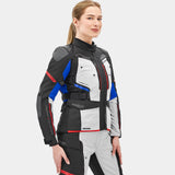 Shima DUNE LADY De Turismo Motos Chaqueta Textile Azul