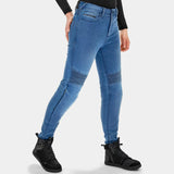 SHIMA ZENITH VAQUEROS DE MOTO MUJER AZUL