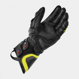 SHIMA RS-3 MAN DEPORTIVOS DE MOTOCICLETA GUANTES NEGRO FLUOR