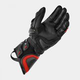 SHIMA RS-3 GUANTES DE MOTO HOMBRE NEGRO ROJO FLUOR