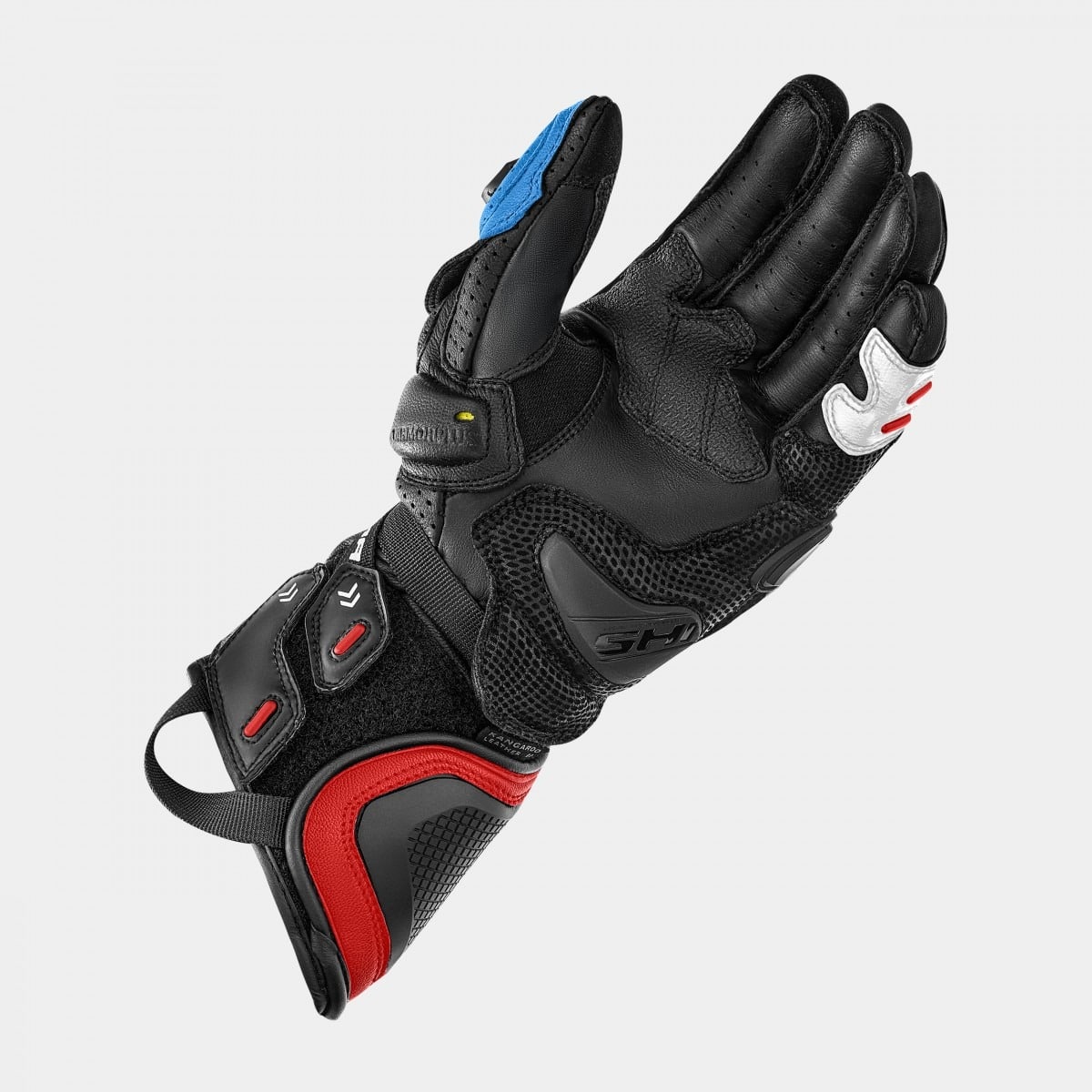 maximo handschuhe größe 3 SHIMA RS-3 Motorradhandschuhe Herren Schwarz Blau Rot – SECURTEX MOTOR S.L (t/a MaximoMoto)