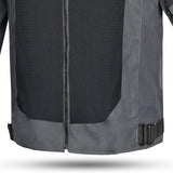 R-TECH SPIRAL MESH CHAQUETA DE MOTO DE HOMBRE TEXTIL  GRIS NEGRO AMARILLO FLOUR