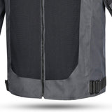 R-TECH SPIRAL MESH CHAQUETA DE MOTO DE HOMBRE ANTRACITA NEGRO AMARILLO FLUOR