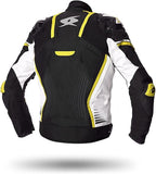 SPYKE Aragon Gt Dry Techno Man Jacket Negro/Blanco/Amrillo