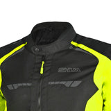 SHUA - Jaqueta Têxtil Immortal man Preto/Amarelo Fluor 