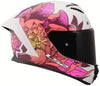 LS2 FF820 RAPID III INTEGRAL CASCO DE MOTO BLANCO ROSA