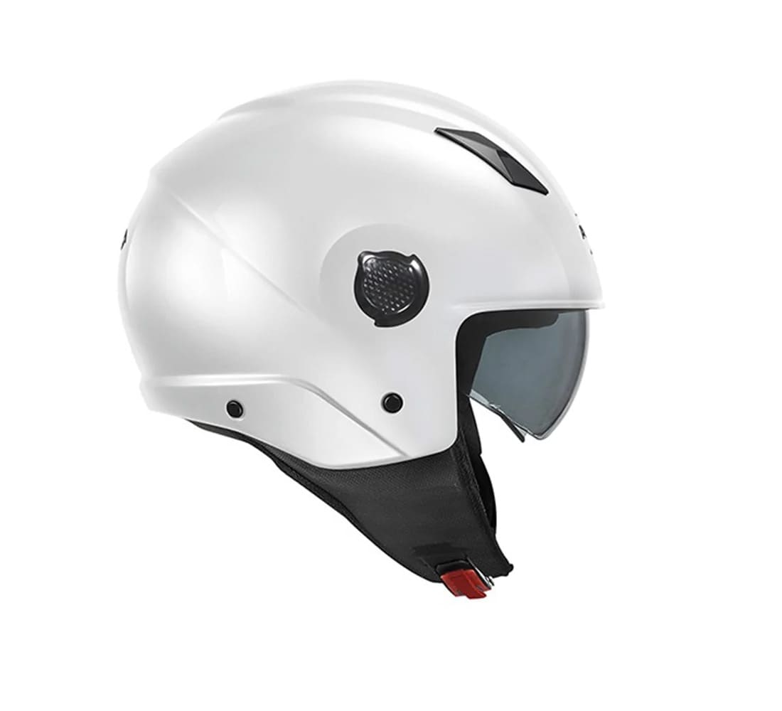 KAPPA KV58B Moto Cara Abierta Casco Basic Blanco