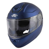 KAPPA KV50 MOTO MODULAR CASCO BASICO AZUL MATE - CASCO