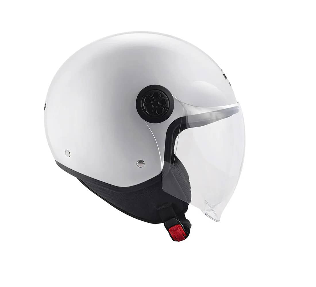 KAPPA KV59B Moto Abierto Casco blanco brillo