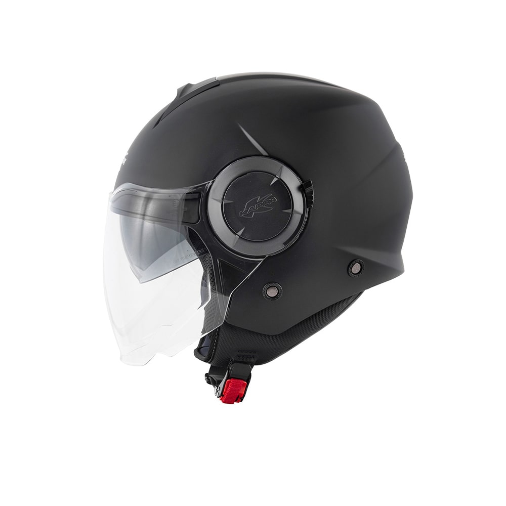 Kappa KV37M EVO 2 Base Casco Jet NEGRO MATE - CASCO