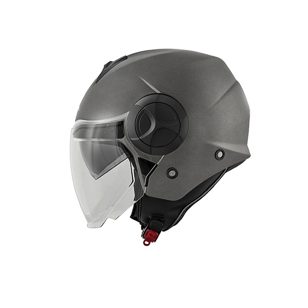 Kappa KV37S Jet EVO base titanio MT motocicleta Casco - CASCO