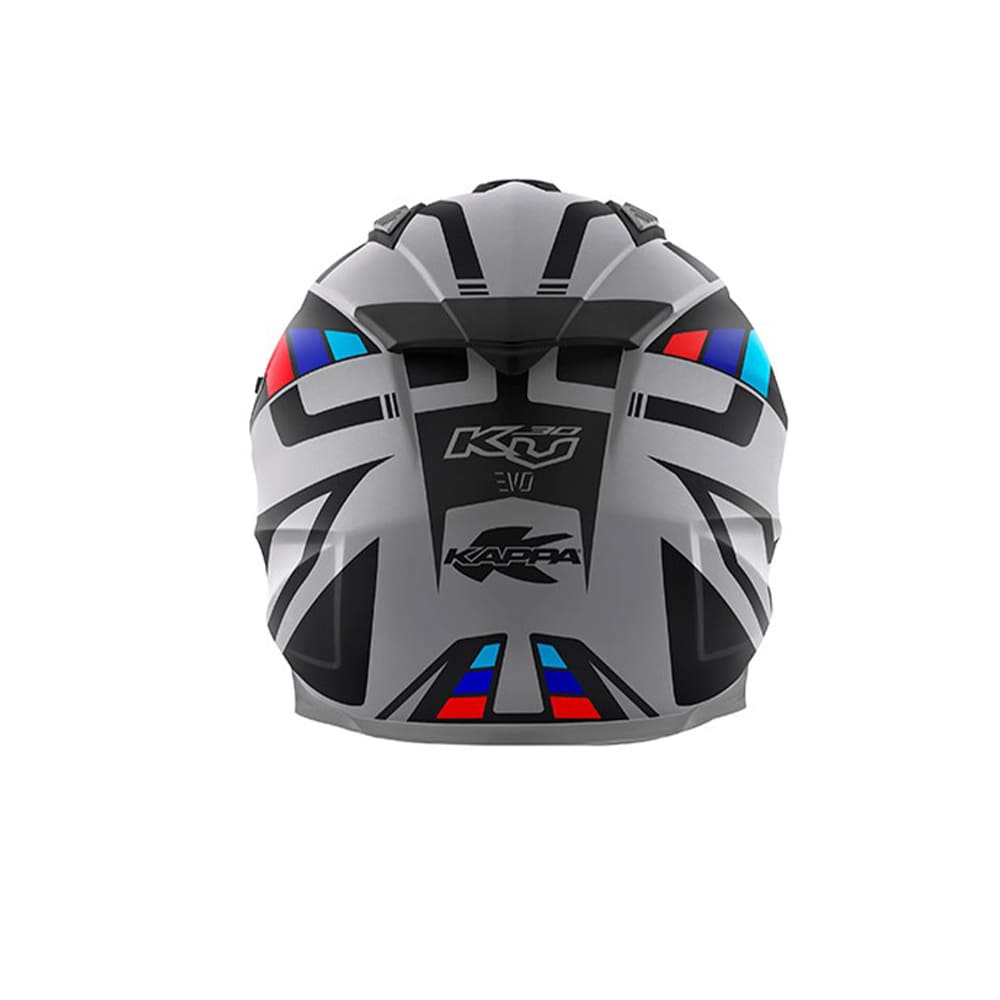 KAPPA KV30 Evo Casco Gris Negro Mate - Casco